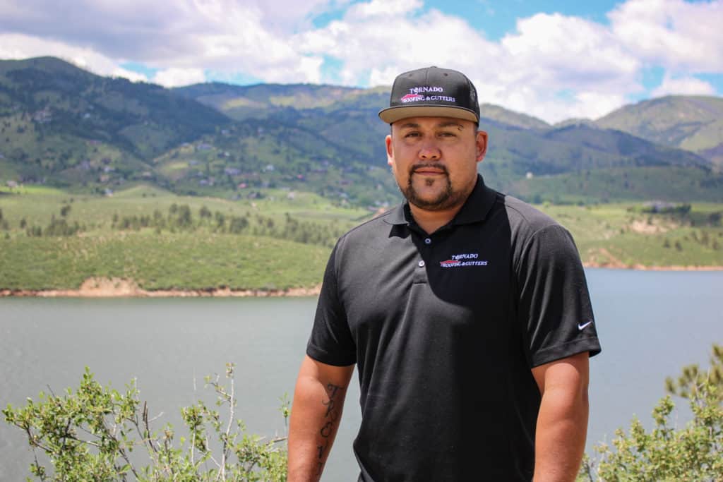 Adrian Trevizo, Owner of Tornado Roofing & Gutters
