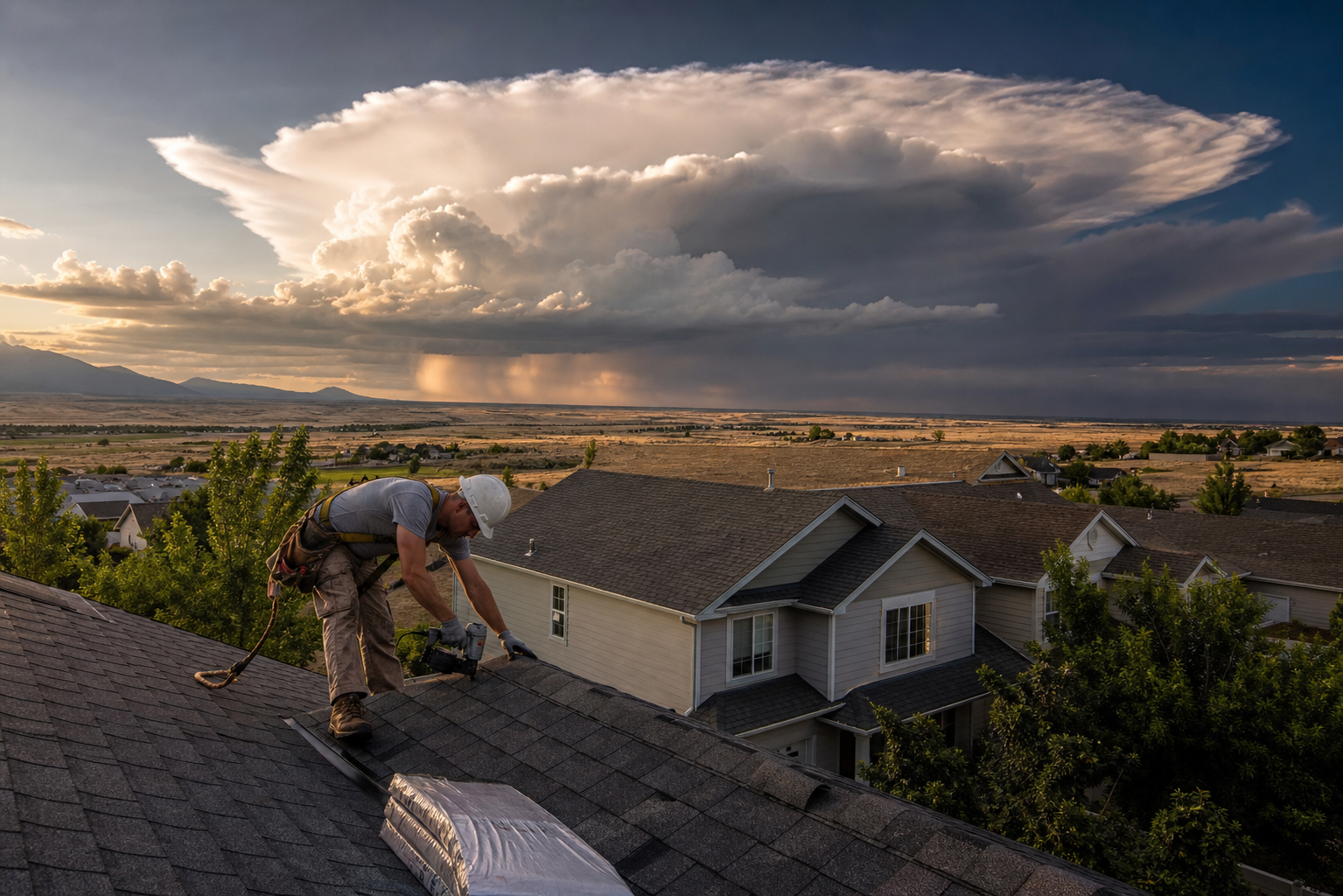 Tornado Roofing & Gutters — Northern Colorado · Hail & Wind Corridor